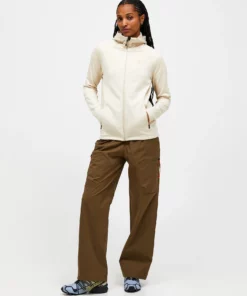 Peak Performance Rider Essentials Zip Hood Women Sand Fog