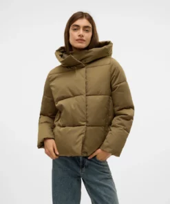 Vmstella Short Jacket Brown