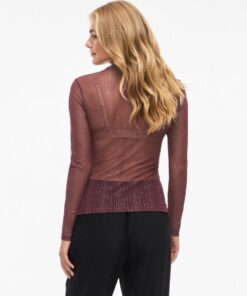 Viturno Funnelneck Top Fig