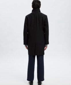 Slhrainar Wool Blend Jacket Black