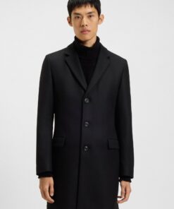 Hugo Migor 2541 Wool Coat Black