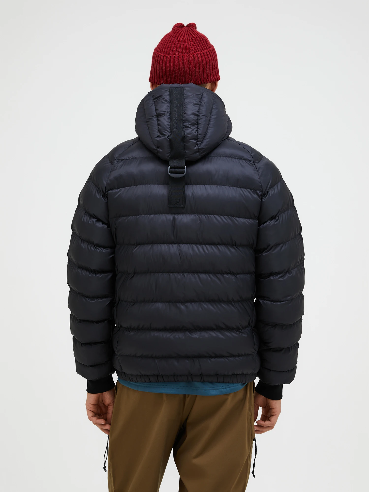 Peak Performance Tomic Insulated Hood Jacket Men Black