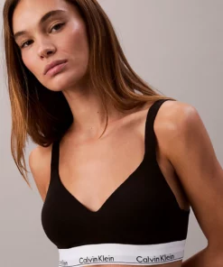 Calvin Klein Lift Bralette – Icon Cotton Modal Black