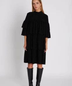 Rue de Femme Bella Dress Black