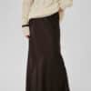 My Essential Wardrobe Estelle MW Long Skirt Espresso