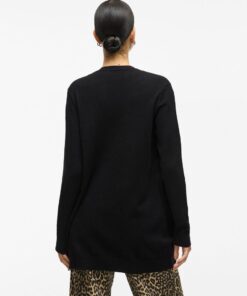 Vila Ril Open Cardigan Black