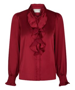 Neo Noir Zamola Blouse Dark Red