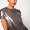 Mos Mosh Nivola Metallic Tee Mockingbird