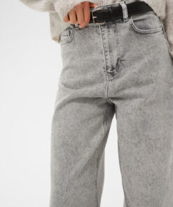 InWear AaliaIW Rhinestone Jeans Grey Shattered Stones