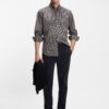 Boss Ricoplus Shirt Black Patterned