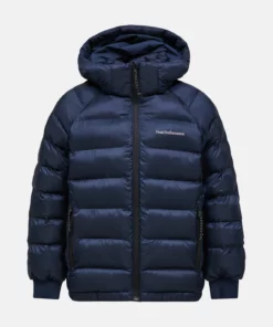 Peak Performance Tomic Insulated Hood Jacket Junior Blue Shadow