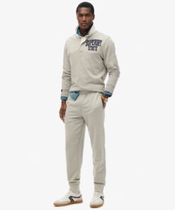 Superdry Essential Logo Joggers Varsity Grey Grindle