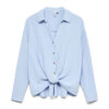 Vmizzy Ls Detail Shirt Brunnera Blue