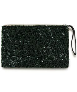DeniaPW Sequin Bag Green