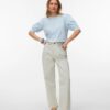VMDOFFY 2/4 O-Neck Pullover Ga Noos Cashmere Blue