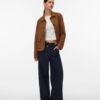 VMJOSE Kelly Short Jacket Ga Noos Brown Cognac
