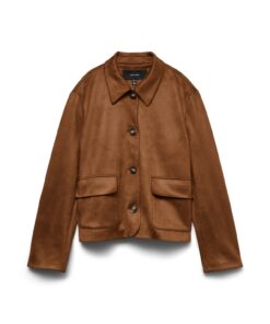 VMJOSE Kelly Short Jacket Ga Noos Brown Cognac