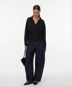 VMIZZY LS DETAIL SHIRT Black