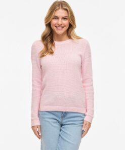 Vidalo O-Neck Ls Knit Top Cherry Blossom