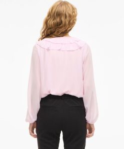 Viane Frill Top Cherry Blossom
