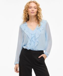 Viane Frill Top Nantucket Breeze