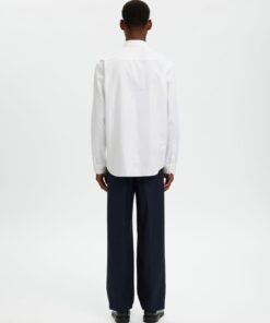 Selected Homme Slhreg Performance Shirt Bright White