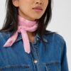 PhiPW Scarf Orchid Smoke Fragile Print