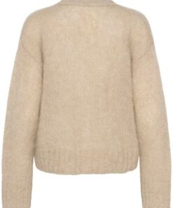 ZendayaPW Cardigan Light Camel Melange