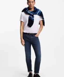 Delaware Slim Fit Jeans Blue Stretch Denim