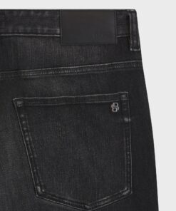 Delaware Slim Fit Jeans Black Stretch Denim