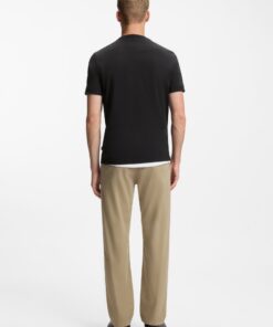 Cotton Jersey T-shirt with Logo Artwork Black