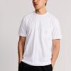 Square Pocket T-Shirt White