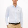 Tommy Hilfiger Flex Regular Fit Dobby Shirt Sweet Blue