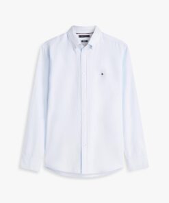 Tommy Hilfiger Flex Regular Fit Dobby Shirt Sweet Blue