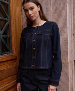 RDFSolenne jacket Blue denim