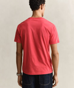 Gant Reg Shield T-Shirt Rose Red