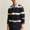 Gant Striped Rugger Evening Blue