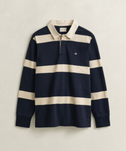 Gant Striped Rugger Evening Blue