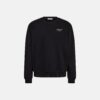 Resteröds Crewneck Sweatshirt Drake Cotton Black With Print