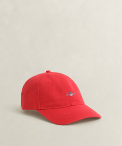 Gant Shield Cotton Twill Cap Rose Red