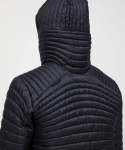 Peak Performance Monolight Insulated Hood Jacket Men Black