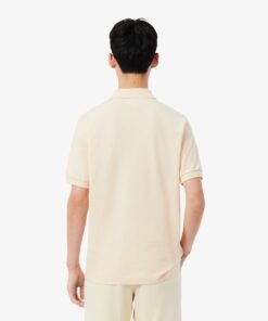 Lacoste Original L.12.12 Petit Pique Cotton Polo Shirt Beige