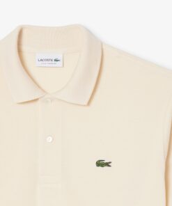 Lacoste Original L.12.12 Petit Pique Cotton Polo Shirt Beige