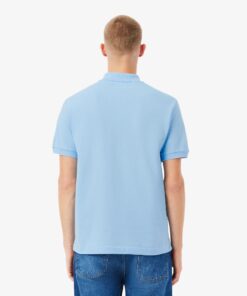 Lacoste Original L.12.12 Petit Pique Cotton Polo Shirt Pale Blue