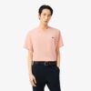 Lacoste Cotton T-shirt Coral Pink