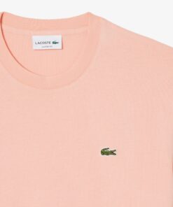 Lacoste Cotton T-shirt Coral Pink