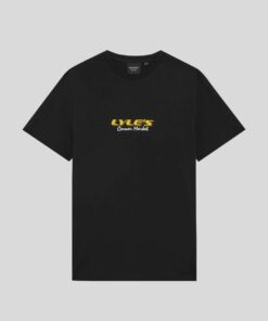 Lyle & Scott Back Print Graphic T-Shirt Jet Black