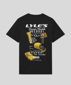 Lyle & Scott Back Print Graphic T-Shirt Jet Black