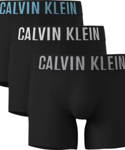 Calvin Klein 3 Pack Boxer Briefs - Intense Power Cotton Black