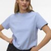 Aware Awnaima O-neck T-shirt Brunnera Blue